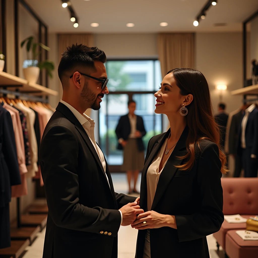 Personal shopping experience with Dynamiaeliminate consultant